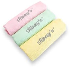 ilbay’s Lot de 3 Chiffons en Microfibre 40x40 cm