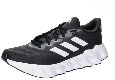 adidas Men's Switch Run Running Shoes, core Black/Cloud White/Halo Silver, 9.5 UK