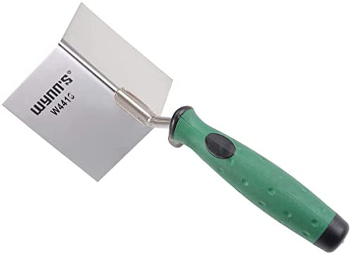 XYWHPGV Außeneckenkelle 3x2 Zoll 90-Grad-Winkel-Edelstahl mit Kunststoffgriff Trockenbauwerkzeug für Gipsbetonplatten(e1e7c 5364e 6e78f a86ad fc5ef 5373b