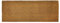 EHC PVC Backed Natural Coconut Coir Plain Entrance Matting Outdoor & Indoor Mat, 45 x 120 cm