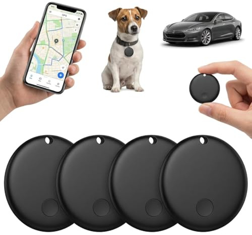4 Pack GPS Tracker Tag for Vehicles Work with Apple Find My (iOS Only)