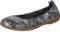 Josef Seibel Damen Klassische Ballerinas Fenja 01,Weite G (Normal),Sommerschuhe,Slipper,Ballerina-Schuhe,flach,anthrazit-Multi,44 EU