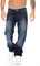 Rock Creek Herren Jeans Hose Denim Blau Straight-Cut Gerades RC-2091 Dunkelblau W34 L30