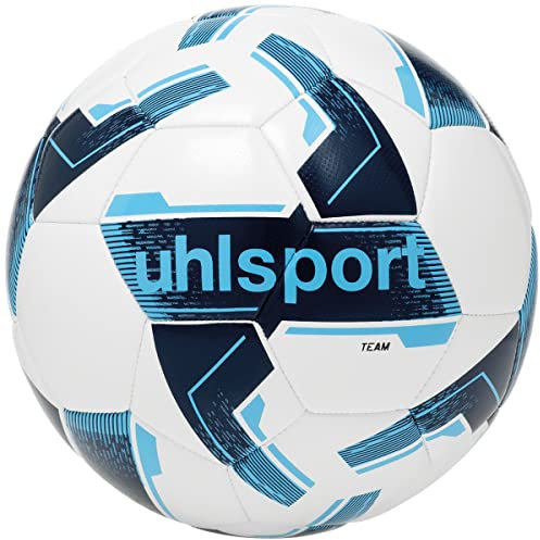 uhlsport Ballon d'équipe Blanc/Bleu Marine/Bleu Clair 3