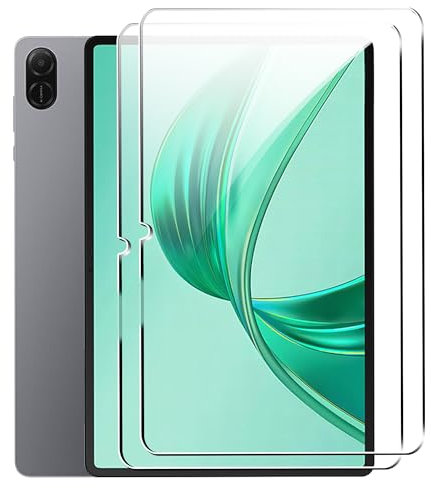 Heioloo [2 Pezzi Vetro Temperato per Honor Pad X8a 11.0 pollici 2024 Pellicola Protettiva Protezione Schermo Ultra HD, 9H Durezza, Anti Graffi