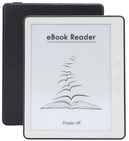 Lector de Libros Electrónicos de 1+16 GB, Lector de Libros con Pantalla Táctil de 5,76 Pulgadas, para Android 8.1, Lector de Libros Eléctrico Portátil Eink