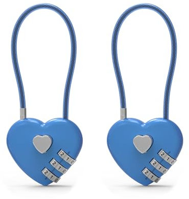 UP Security Cerradura combinada de, candado de cable pequeño para mochila, seguridad de viaje