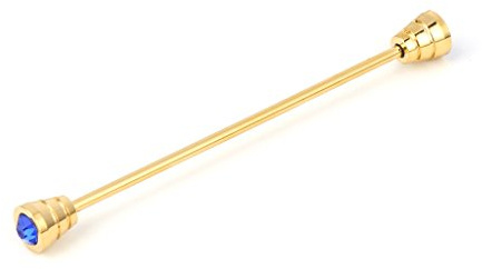YUOIUX Collier pour homme avec épingle à cravate et broche pour col de chemise