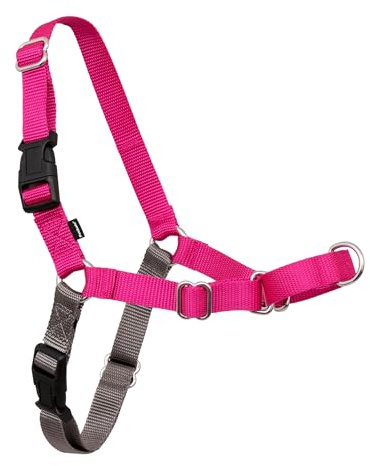 PetSafe Easy Walk Harnais anti-traction pour chien – Le harnais ultime pour aider à arrêter de tirer – Prenez le contrôle et enseignez de meilleures manières de la laisse – Aide à empêcher les animaux