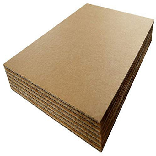 1190mm x 775mm Double Wall Cardboard Corrugated Sheets Pads Art Craft Board (10)