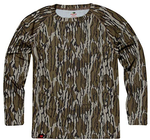 Mossy Oak Camo Hunting Shirts for Men Long Sleeve