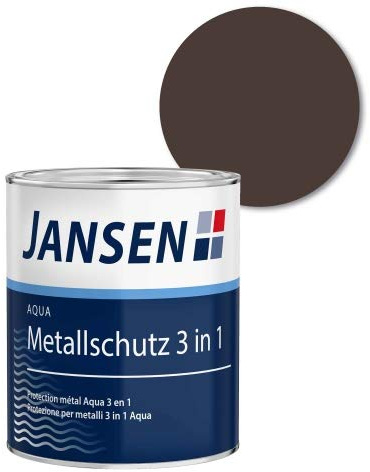 Jansen Aqua Metallschutz 3in1 (Altkupfer) 0,75l