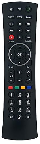 VINABTY RM-102S Replacement Remote Compatible with Humax Freesat+ HD PVR 500GB 1TB HDR-1000S HB-1000S