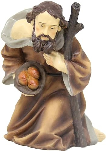 FADEDA herde knä/höjd: 7 cm/handmålad/detaljerade krubbfigurer – julbord, dekoration, krubbtillbehör