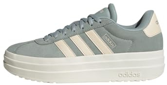 adidas Damen VL Court Bold Shoes, Wonder Sage/Wonder White/Off White, 41 1/3 EU