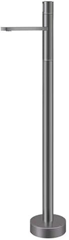 MRKU Grifo de bañera de pie, Lavabo de baño, grifos de latón para Agua fría y Caliente, bañera.