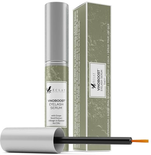 Eyelash Growth Serum - Lash Serum for Thicker-Looking Lashes and Brows - Eyelash Serum to Lengthen, Strengthen and Add Shine to Hair, Nourishing and Moisturizing