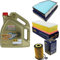 Filter Set Inspektionspaket 5 Liter Motoröl EDGE Titanium FST 5W-30 LL SCT Germany Innenraumfilter Luftfilter Ölfilter