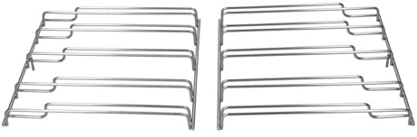 LUTH Premium Profi Parts Haltegitter Set links rechts für Backblech Rost kompatibel mit Bosch 11021175 in Backofen