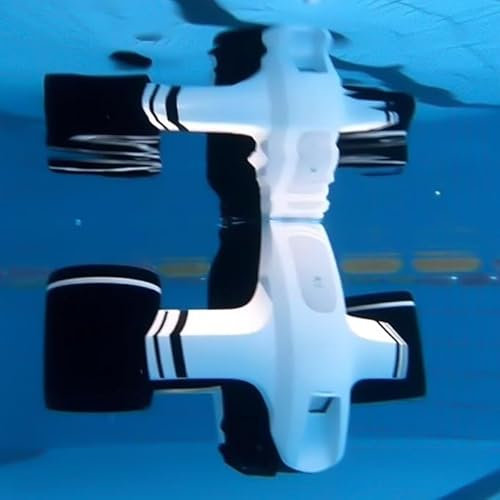 CAMOLECH ROBOSEA Seaflyer Seascooter 800W Underwater Scooter 100ft Depth Water Propellers Diving Equipment for Swimming Pool Sea (Weib)