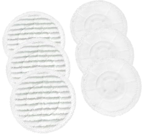 Balai à vapeur de rechange for balai à vapeur Shark S7000 Series Steam and Scrub tout-en-un for sol dur, pièces de rechange for nettoyeur vapeur S7000AMZ S7001 S7001TGT(6Pcs)