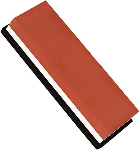 Witasm Wetzstein Schleifstein Doppelseitiger Abziehstein Körnung 3000 / 8000 mit Rutschfesten Silikon Halter