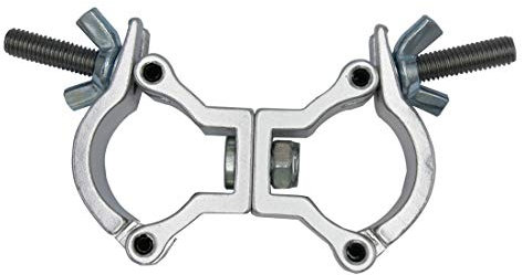 Gchee Dual Swivel Truss Clamp 32-35mm(1.26-1.38in) 110lbs 2 Pack