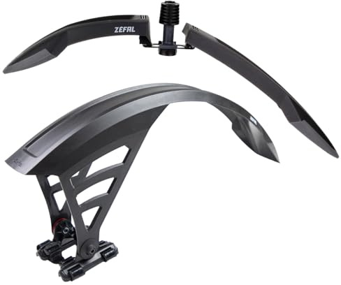 ZEFAL Garde Boue VTT Deflector RS75 & FM60 Set - Garde Boue VTT 29 Pouces et 27,5 Avant et Arrière