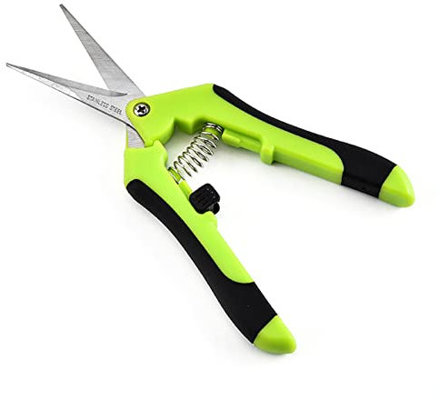 Umisu Sécateur de Jardin à Main, Ciseaux de Jardinage Inoxydable pour Plantes et Fleurs, Sécateur à Fleurs Lame Droite pour Bonsaï Ciseaux pour Fleuriste