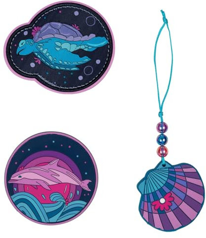 DerDieDas Wechselbuttons 3-TLG. Deep Ocean