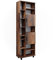 Vicco Badschrank Ilias, Eiche rustikal, 60 x 190 cm mit Türen, und offenen Fächern