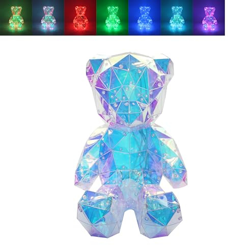 Lesser & Pavey Starlightz LED App Teddy Night Lights| Gift for Your Loved Ones | Living Room Décor Night Lamp | Decorative Night Lights for Home & Office