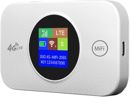 Correa MF968 4G WiFi Hotspot 4G SIM WiFi Router con Ranura para Tarjeta Sim 4G Mini LTE Router Travel WiFi Router 3000mah 150mbps Router