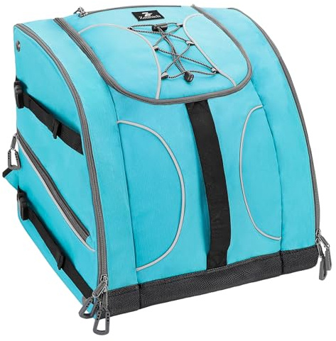 ZOUNICH Sac à Dos pour Chaussures de Ski vec Compartiment Casque et Bottes, pour Veste, Lunettes de Protection, Gants
