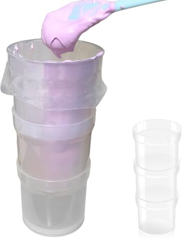 Supporto per sac à poche, supporto per sac à poche in plastica trasparente, impilabile per cucine domestiche, panetterie e pasticcerie. per, per