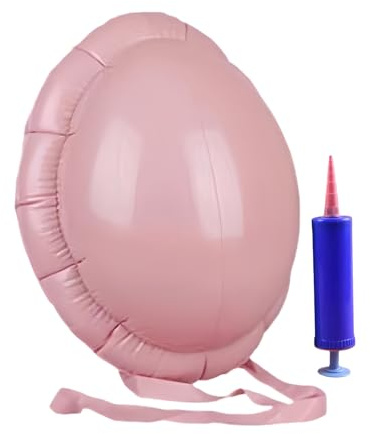 Falsk Belly Set – realistiskt fusknät cosplay, uppblåsbar falsk fat bellyy, realistiska stomaktillbehör för kvinnor, falsk pregnant belly för rollspel, uppblåsbara bellys för män kvinnor