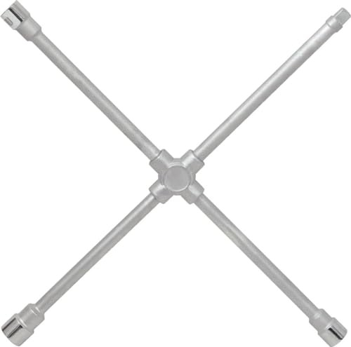 KS Tools 518.1158 Chiave a Croce Extra per Bulloni e Ruote per Autocarri, 27X30X32X33 mm