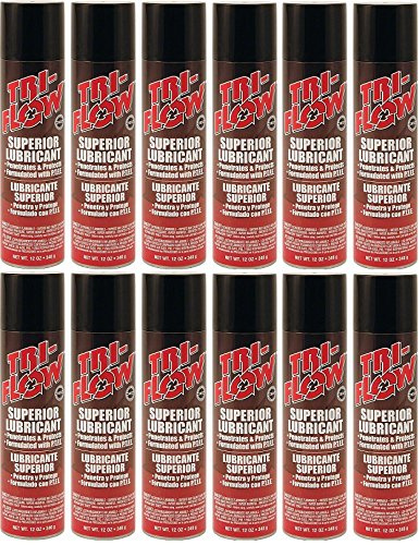 Tri-Flow TF20006 12 oz Aerosol Superior Lubricant - Quantity 12