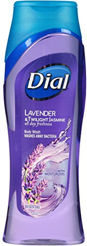 Clean and Refresh Antibacterial Lavender and Twilight Jasmine Body Wash by Dial, 18 Ounce by Dial