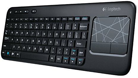 Logitech Wireless Touch Keyboard K400 with Built-in Multi-Touch Touchpad