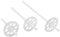 Dämmstoffhalter 10 x 90mm (200 Stk.) Dämmstoffdübel mit Kunststoffnagel gelocht, Tellerdübel für WDVS, VWS, EPS