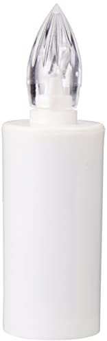 La Briantina Lumino Elettrico a Led Stilo Pacis, Durata 50 Giorni, Bianco con Luce Bianca Tremolante, 10xø3 cm.