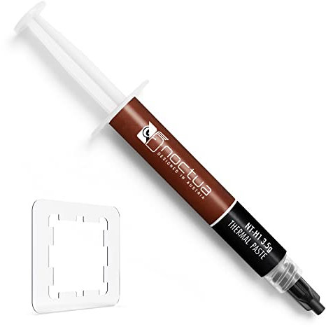 Noctua NT-H1 3.5g AM5 Edition, Compuesto Térmico de Nivel Profesional con Cubierta para Pasta Térmica para CPU AM5 de AMD (3,5 g)