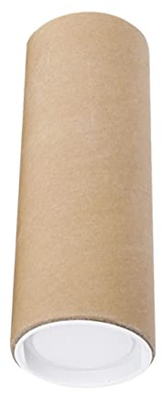 Milageto Tubo de póster Cartón Tubo Postal Tubo Protector Embalaje para Envío de de Arte, 30 CENTIMETROS