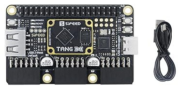 WayPonDEV Sipeed Tang Primer 25K GW5A FPGA Development Board, Linux RISCV Single Board Computer, with MIPI 2.5Gbps Ethernet PMOD Port for Education, Support SDRAM HDMI Camera Module (Game Bundle)