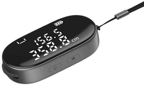 Metro a Nastro Digitale, Rullo di Misurazione a Rulli Ricaricabile 100 M con 4 modalità, 180 Giorni in Standby, Ideale per la Personalizzazione della Casa, Sartoria