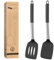 Pfannenwender, Silikon Küchenhelfer lebensmittelechtem Silikon Silicone Spatula Set Hitzebeständig zum Kochen Backen Wenden, Spülmaschinenfest, starker Edelstahl-Kern2