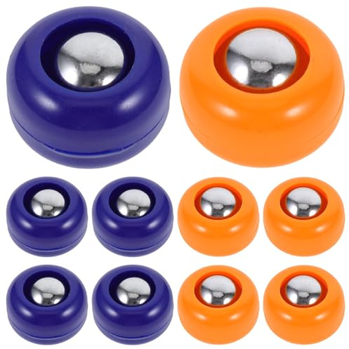 OUNONA Set 20 Mini Palline da Curling da Tavolo in Pp per Giochi da Tavolo e Attrezzatura da Shuffleboard, Accessori Versatili per Famiglie e Attività All'aperto