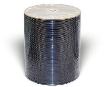 Dragon Trading Branded DVD-R 16x WHITE FULL FACE INKJET PRINTABLE (100 Stack)