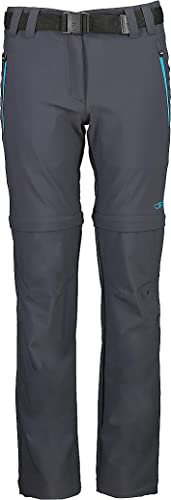 CMP, Zip Off Dry Function Trousers, TITANIO, 98